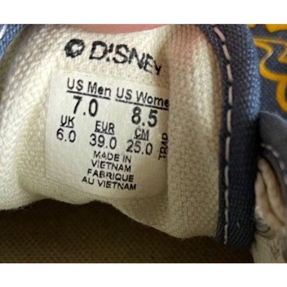 Vans Blue Disney Collaboration Donald Duck Skateboard Shoe Size 8.5 US - Picture 4 of 4